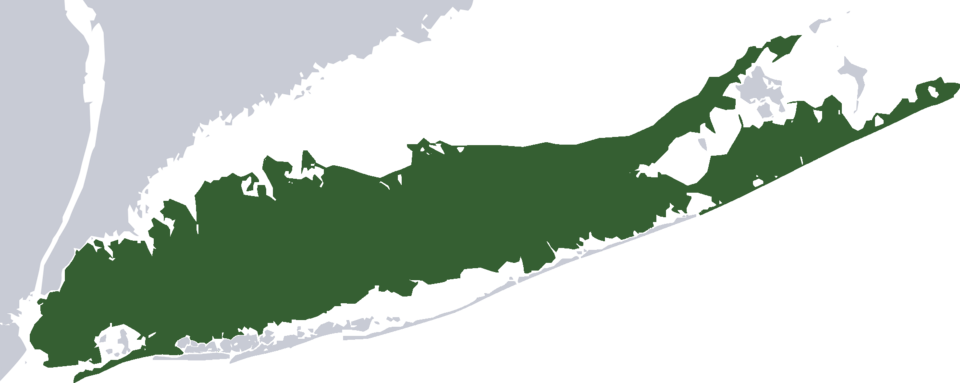 Map of Long Island